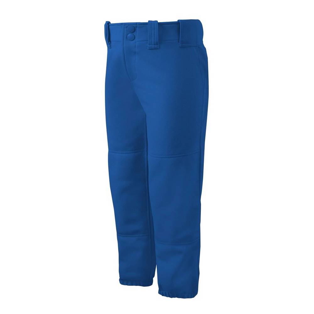 Pantalones Mizuno Softball Belted Para Mujer Azul Rey 6971045-IP